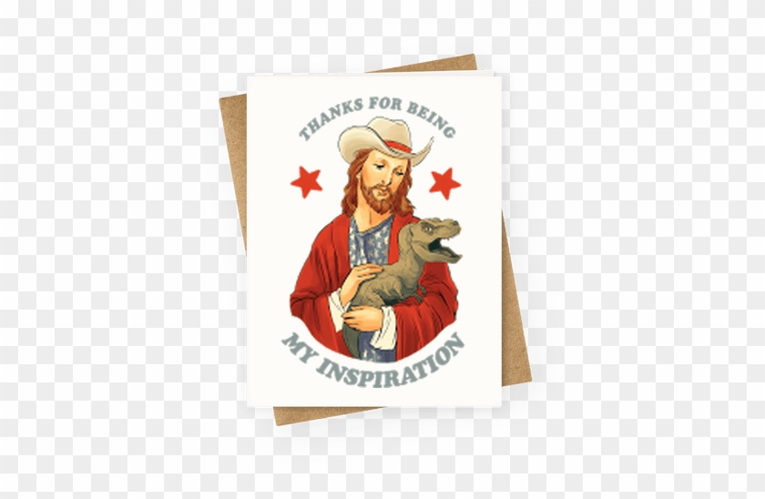 Thanks For Being My Inspiration Greeting Card - God Bless America Y All #1276628