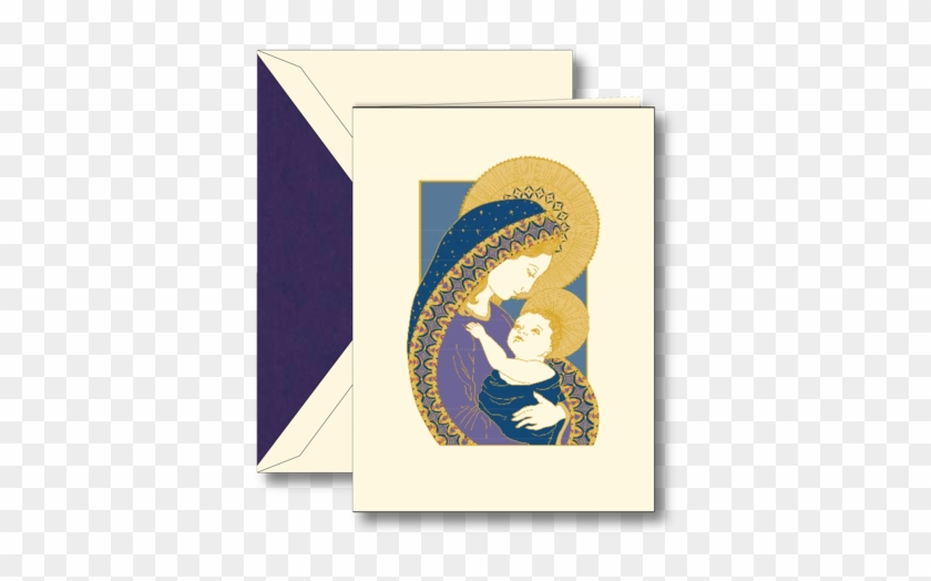 Christmas Greeting Card - Crane Madonna Greeting Card #1276655