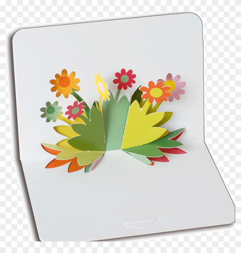 Dreamday Creative Paper Carving Stereo Greeting Card - Popup Flowers Cards #1276656