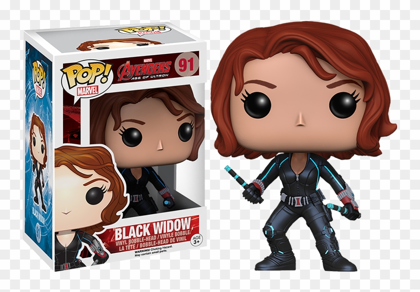 Avengers Black Widow Sixth Scale Action Figure - Black Widow Funko Pop #1276793