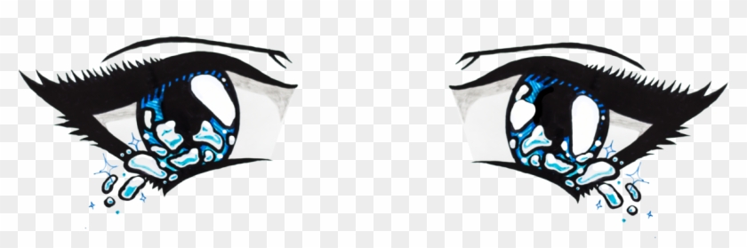 Eye Crying Drawing Cartoon Eye Crying s face logo color png  PNGWing