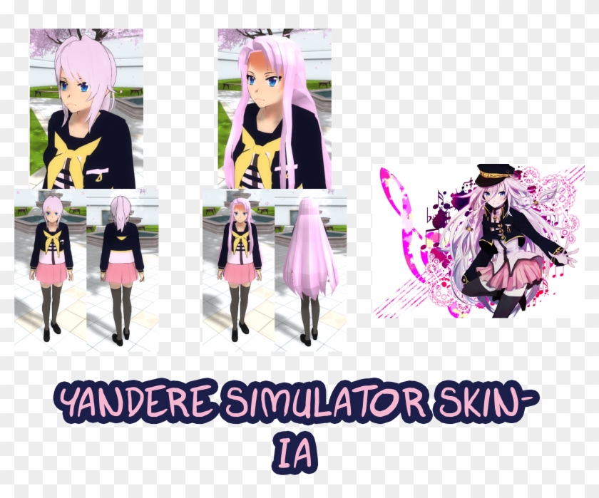 Imaginaryalchemist Yandere Simulator- Ia Skin By Imaginaryalchemist - Yandere Simulator Skin Ia #1276906