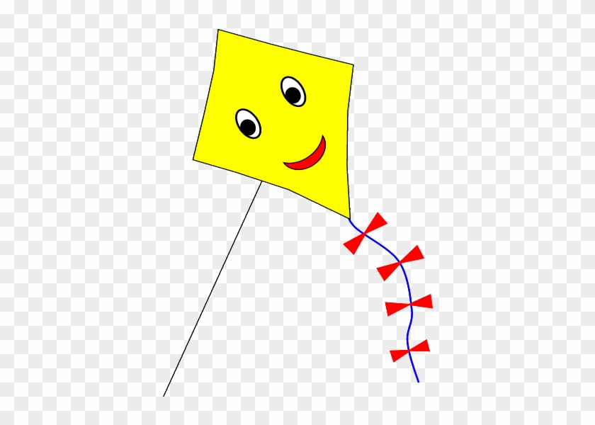 Yellow Kite Clipart - Yellow Kite Clipart #1276950