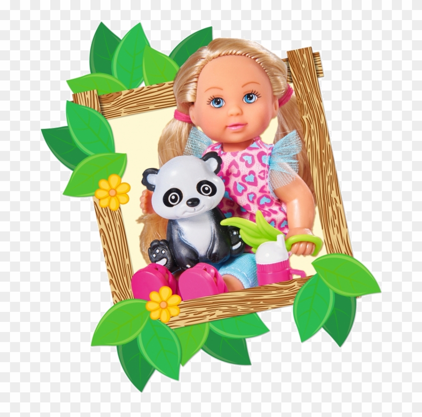 Buy Doll Simba El Baby Safari 105733043 Elkor - Evi Love Fashion Doll Safari Theme Pink - 12 Cm #1277034