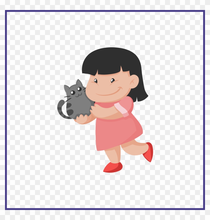 Kitten Drawing Kitten Girl Drawing Appealing Euclidean - Mr N Mrs Pet - Online Pet Shop #1277087