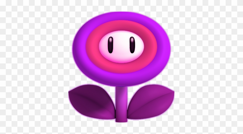 Purple Laser Flower By Machrider94 - Bubble Flower Mario #1277165