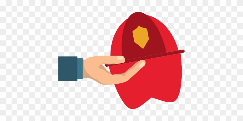 Firefigther Helmet Cartoon - Firefigther Helmet Cartoon #1277173