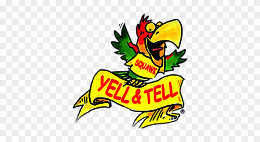 Squawk The Mascot Of Yell And Tell Child Safety Program - Child #1277216