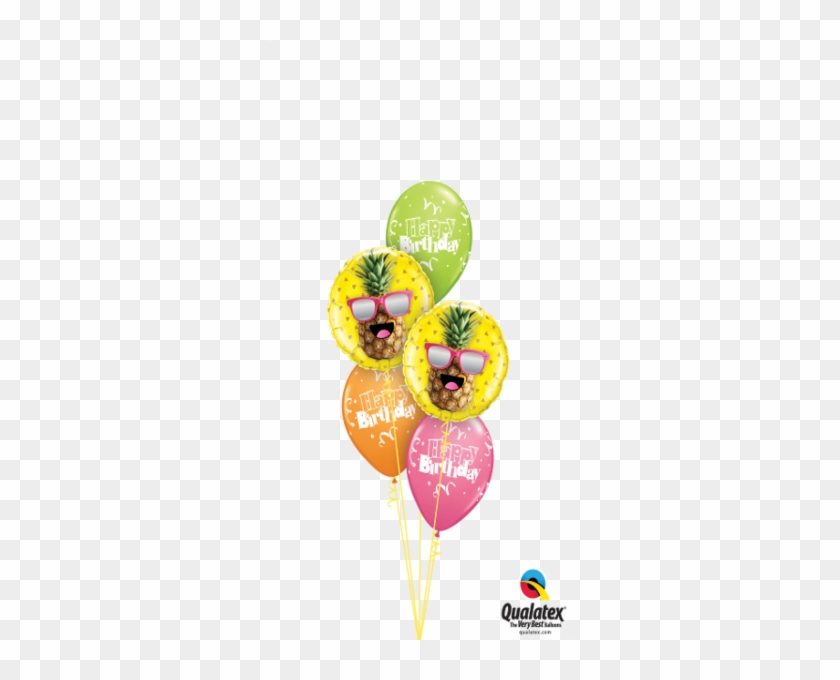 Happy Pineapple, Happy Birthday Funtastic Balloon Creations - Happy Birthday Pineapple #1277228