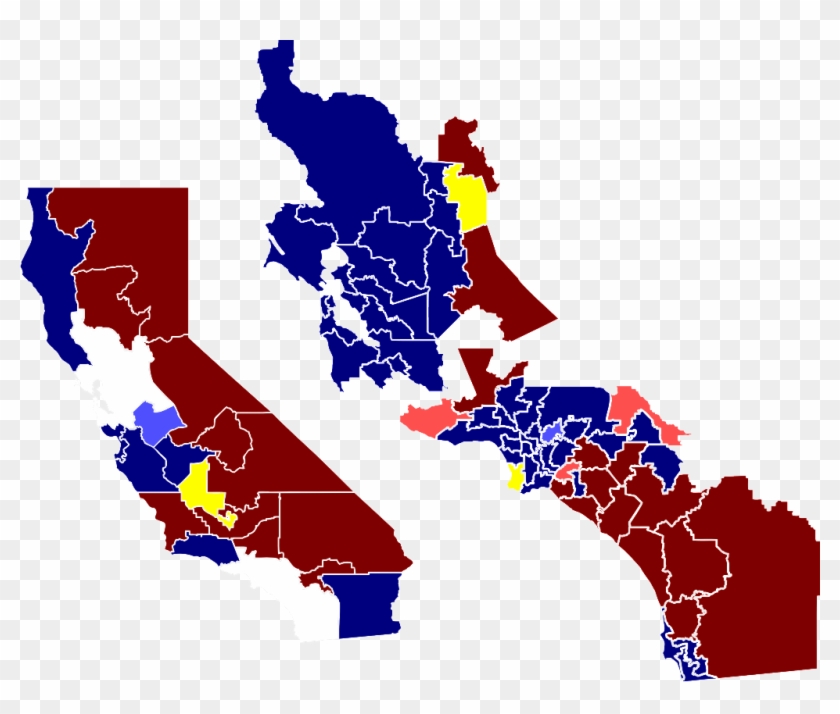 California Competitive Districts Cheat Sheet - California #1277249