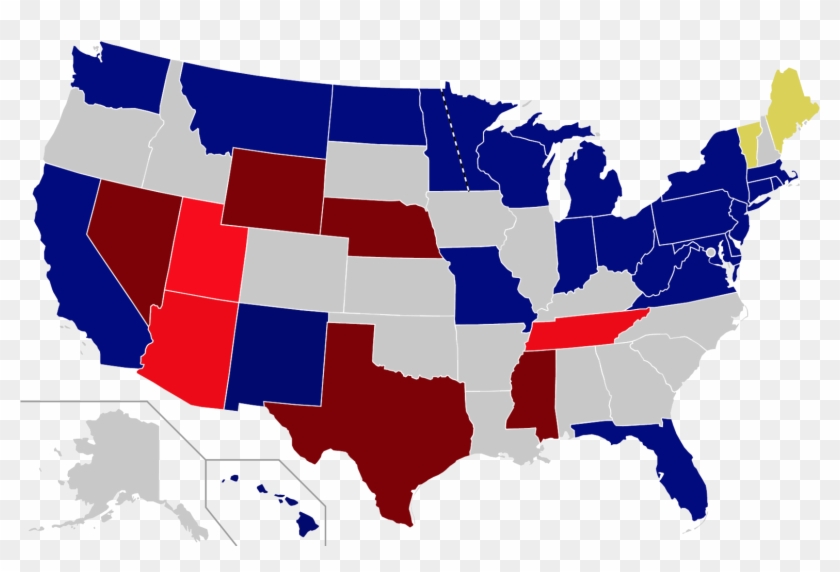 Dark Blue Democratic Incumbent Running / Light Blue - Senate Seats Up In 2018 #1277252