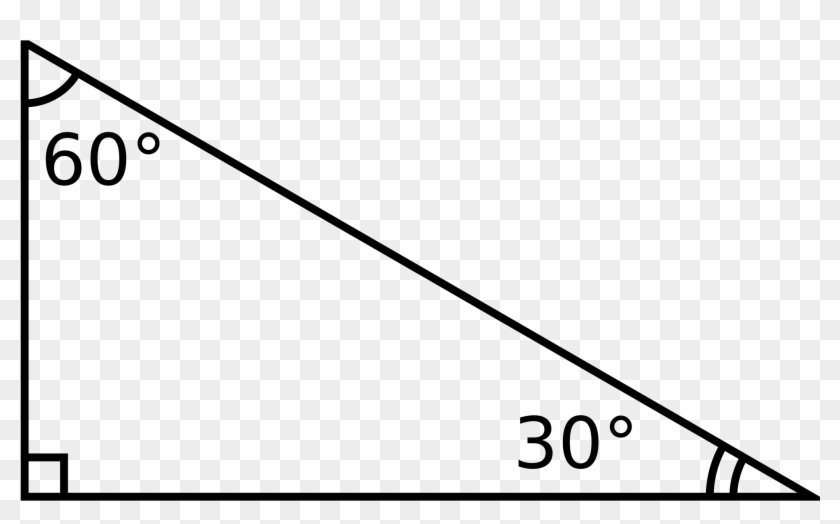 Open - 30 60 90 Triangle #1277275