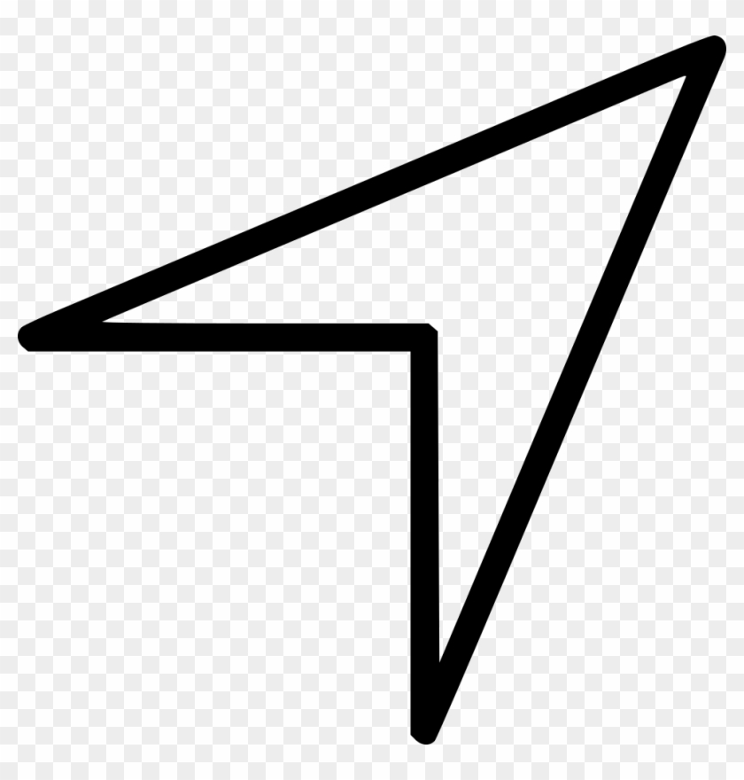 Arrow Large Cursor Right Up Comments - Scalable Vector Graphics #1277313