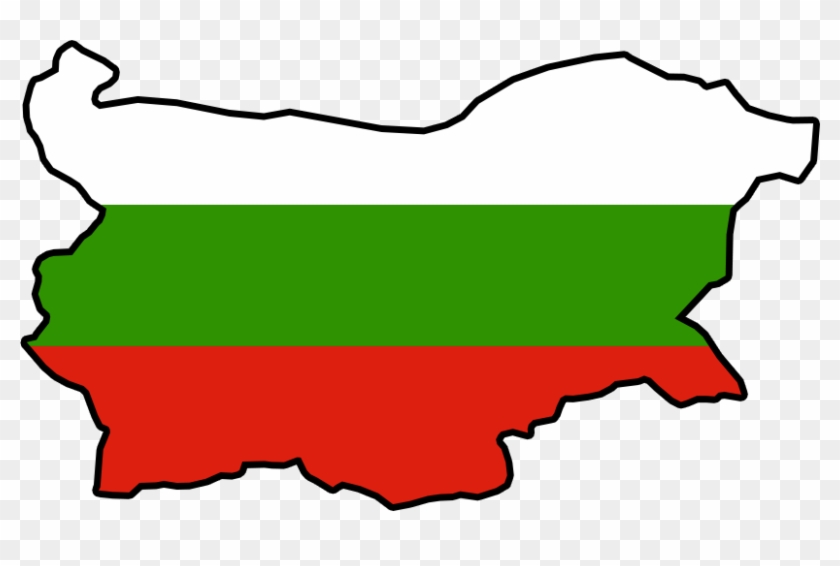 Bulgaria Map And Flag #1277546