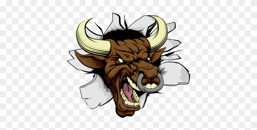 Longhorn Stickers Messages Sticker-11 - Bull Head #1277572