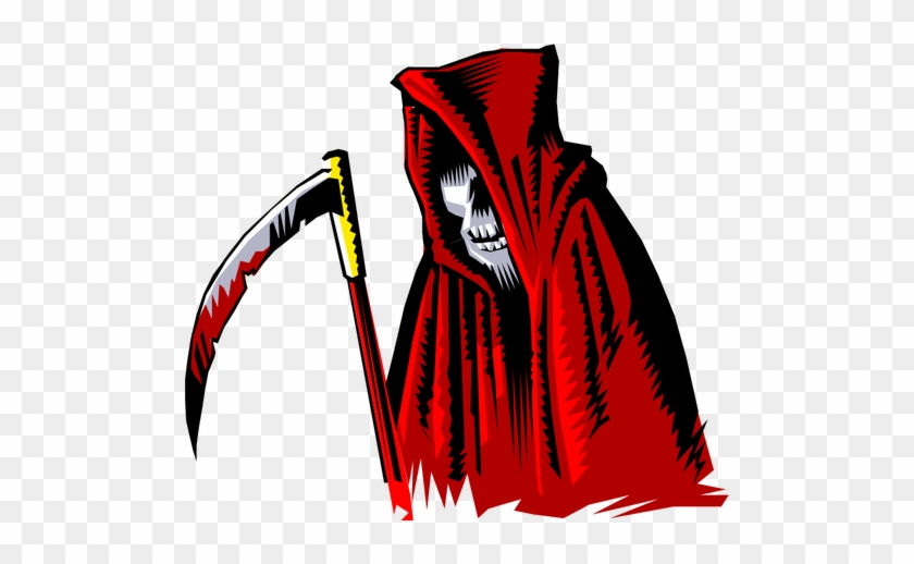 Grim Reaper Clipart Grimp - Cartoon Grim Reaper #1277693