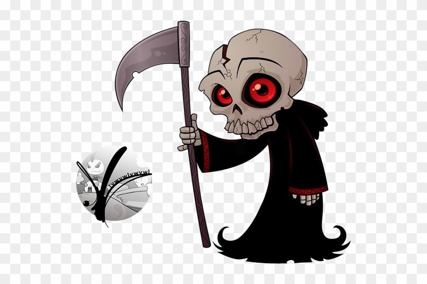Grim Reaper Render By Lvwvwlvwvwl - Grim Reaper Cartoon #1277781