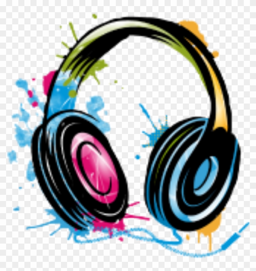 Musicislife Music Melomanía Musica Cascos Style Picsart - Headphones Graffiti #1277809