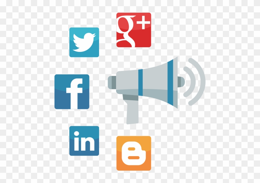 Online Marketing Clipart Social Media Marketing - Social Media Marketing Icons #1277826
