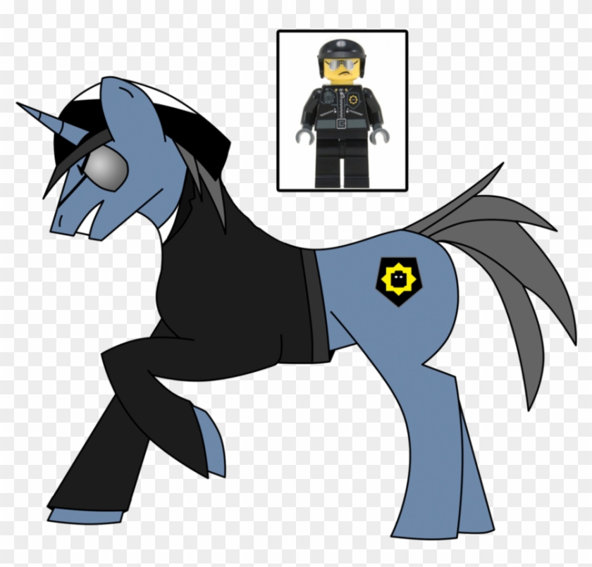 Bad Cop Pony By Arcturus-fyre - Cartoon #1277887