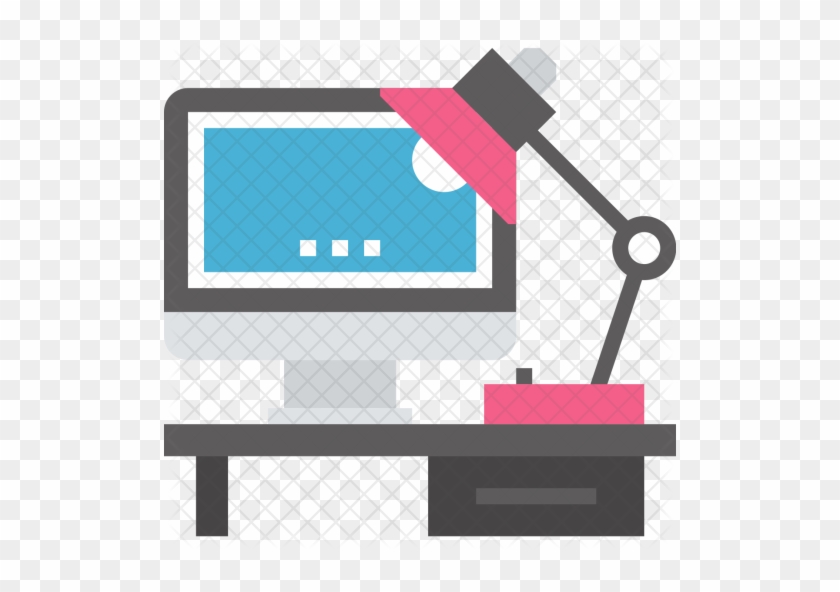 Computer Icon - Work Office Icon Png #1277903