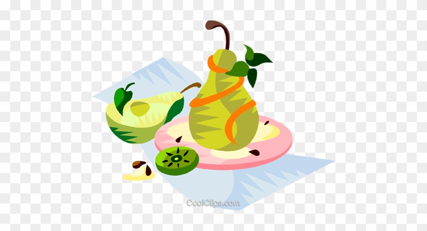 Eu European Cuisine Poached Pear Royalty Free Vector - Eu European Cuisine Poached Pear Royalty Free Vector #1277936