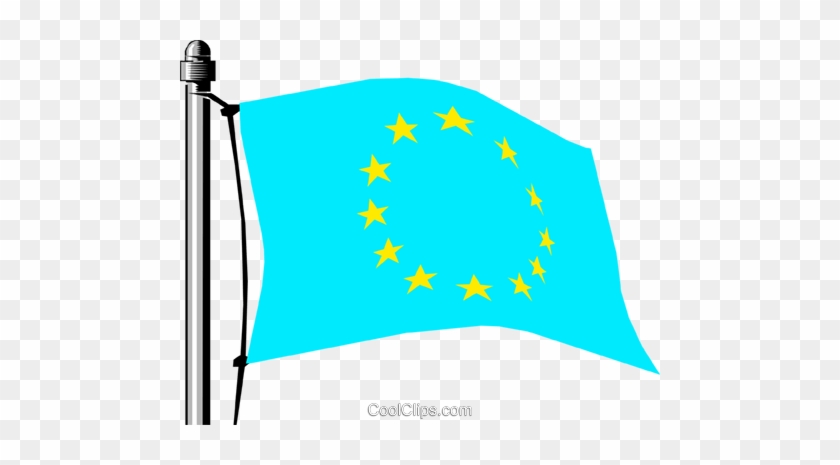 European Economic Community Flag Royalty Free Vector - Anglais Ecole #1277940
