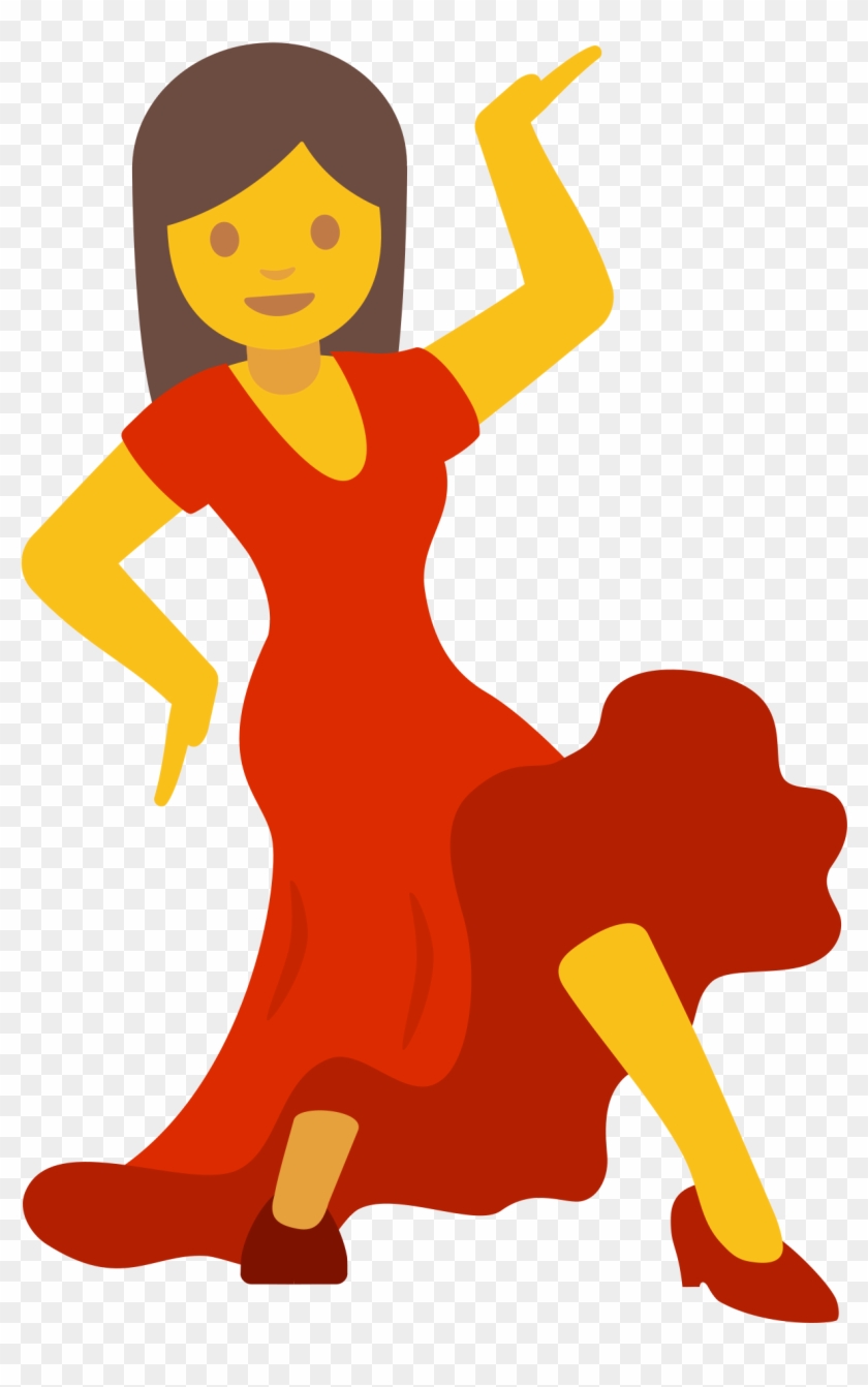 Open - Woman Dancing Emoji Png #1277985