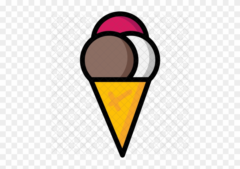 Waffle Icon - Ice Cream #1278020