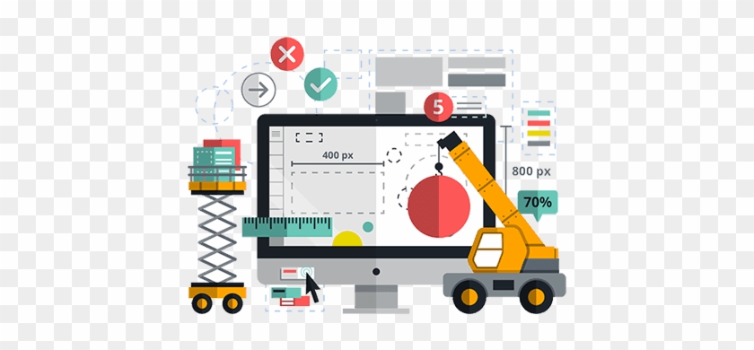 Our Process - Web Development Vector Png #1278059