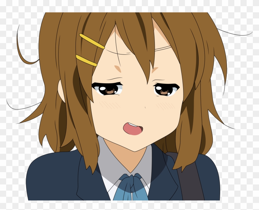 Smug Keion - Yui Hirasawa Transparent #1278126