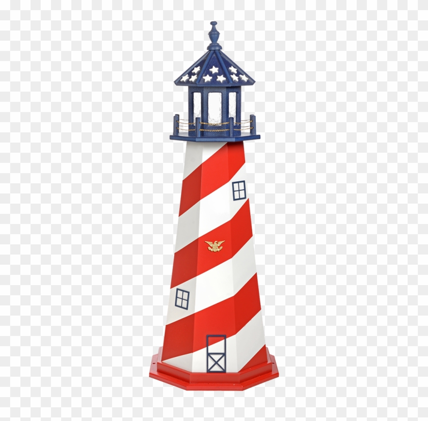 Patriotic Garden Lighthouse - Mini Lighthouse #1278157