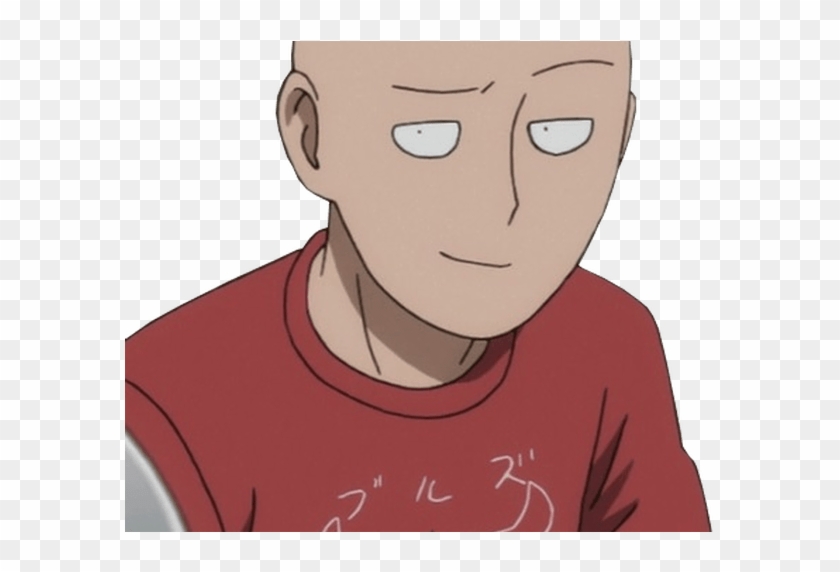 Smug Saitama Smug Anime Face Know Your Meme - Saitama Cup Gif #1278160