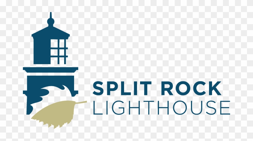 Horizontal 2 Color Signature Logo - Split Rock Lighthouse #1278161