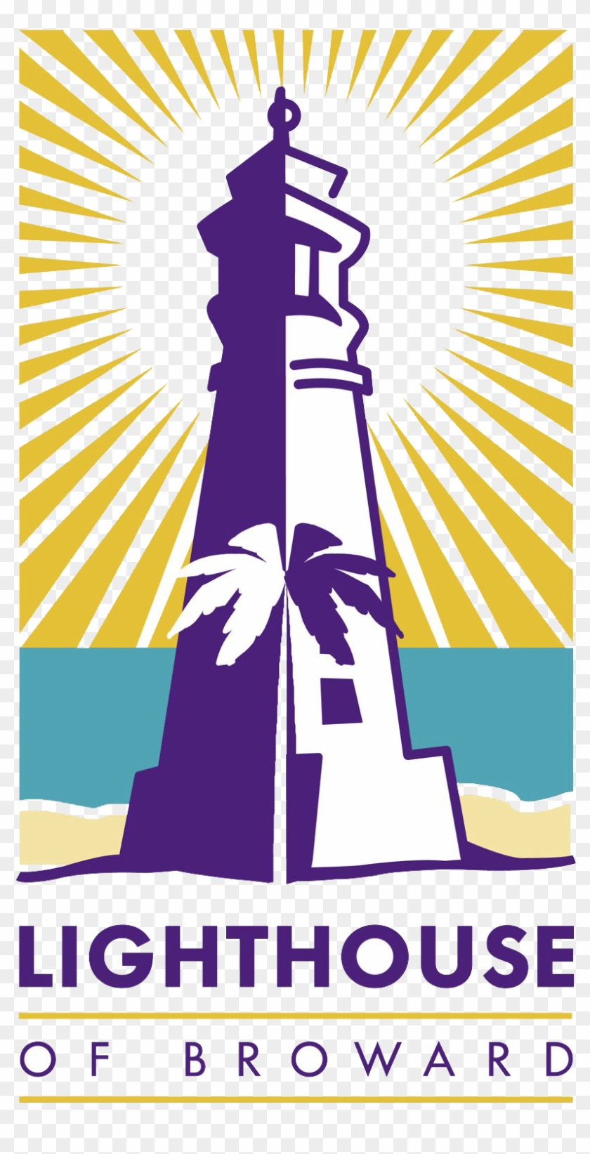 Lighthouse Of Broward Logo - Obey Guns With Flowers #1278238