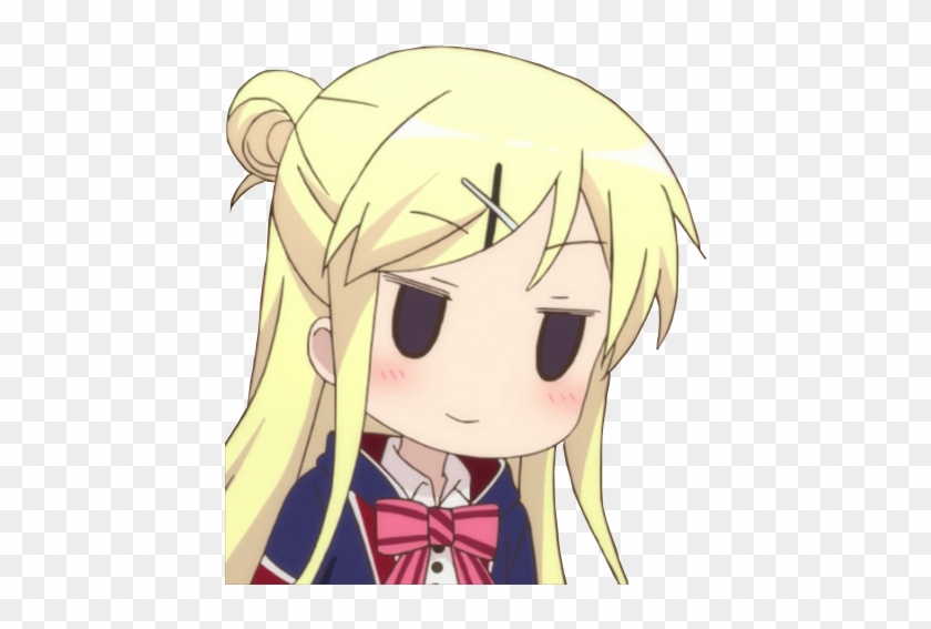 Mugi's Spotlight - - Smug Anime Girl Png #1278257