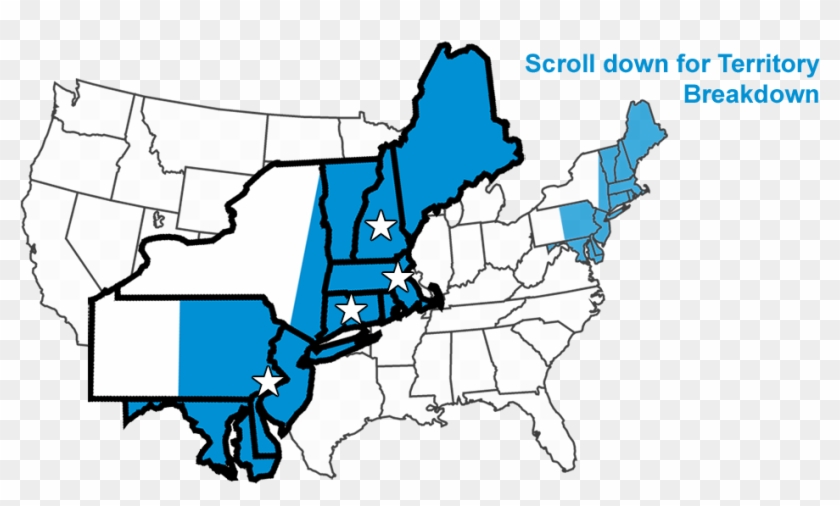 Serving The Upper Northeast States Of The United States, - Fill In The Map States #1278335