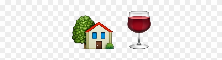 House Wine - Árvore Deciduous - Emoji Lenço #1278474
