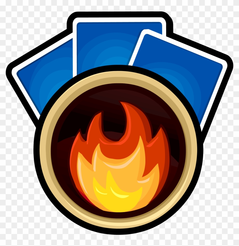 Fire Booster Deck - Club Penguin Card Jitsu #1278535