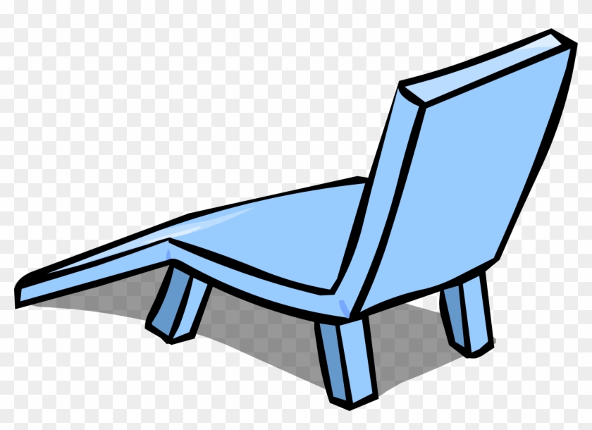 Blue Deck Chair Sprite 003 - 100 #1278547