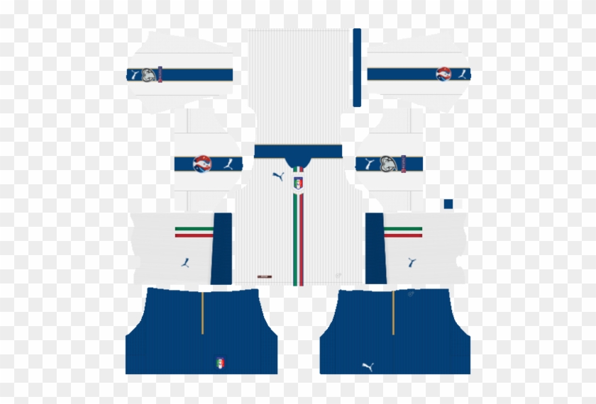 Dream League Soccer 2017 Logo Italy Vector And Clip - Dream League Soccer Italia Kit #1278560