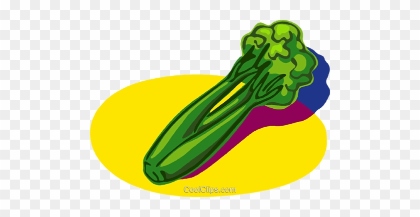 Celery Vegetables Royalty Free Vector Clip Art Illustration - Clip Art #1278575