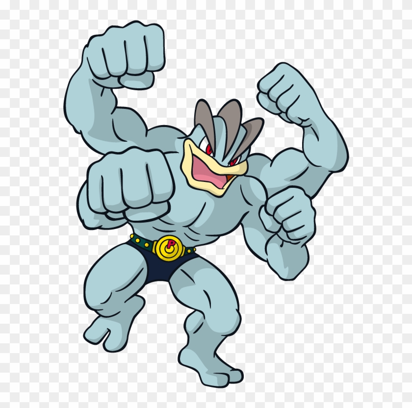 Machamp Pokemon Character Vector Art - Progressive Overload #1278666