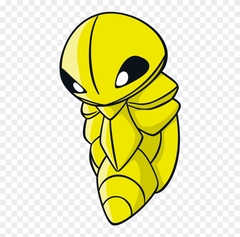 Kakuna Pokemon Character Vector Art - Shiny Kakuna #1278671
