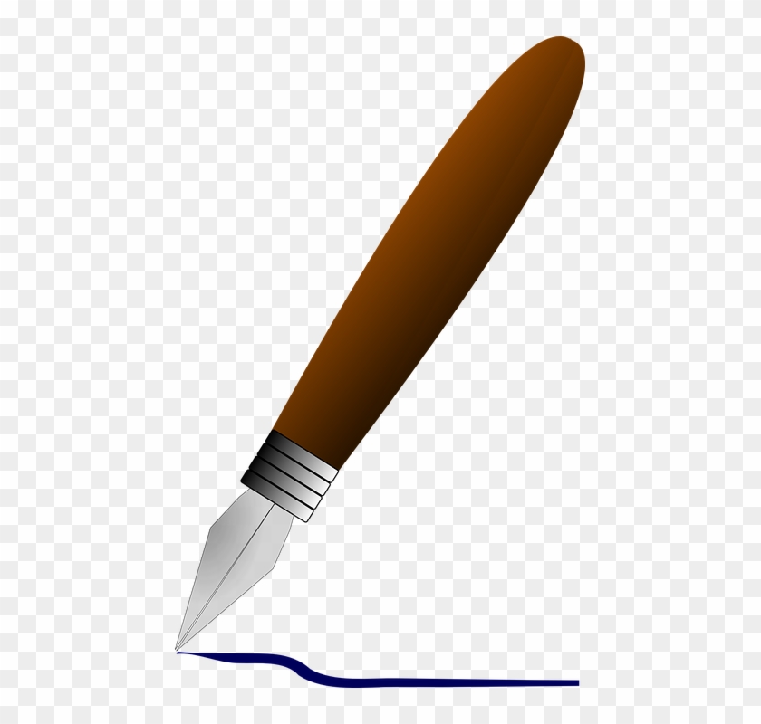 Fountain Pen Clipart 7, Buy Clip Art - Longboard #1278786