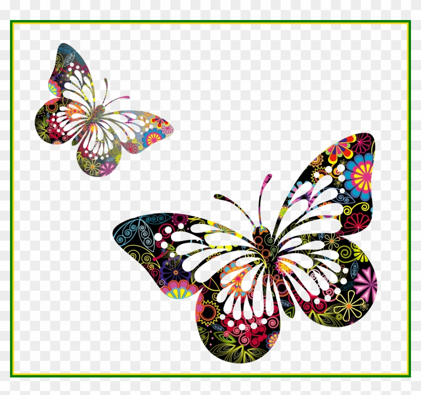 Inspiring Transparent Butterflies U Png Butterfly Of - Monogramonline Inc. Pillow Case #1279087