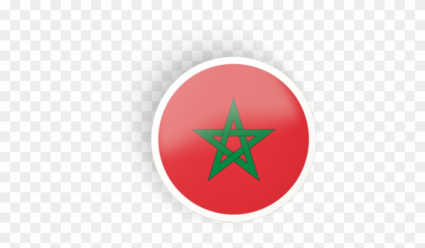 Illustration Of Flag Of Morocco - Emblem #1279130