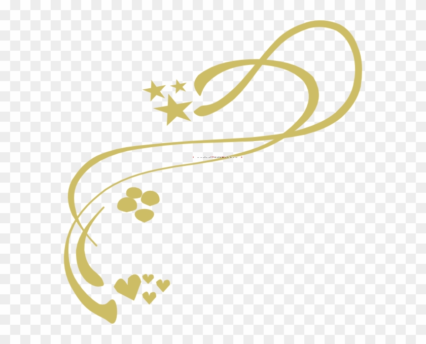 Gold Design Clip Art At Clker - Lines, Vines And Trying Times #1279278