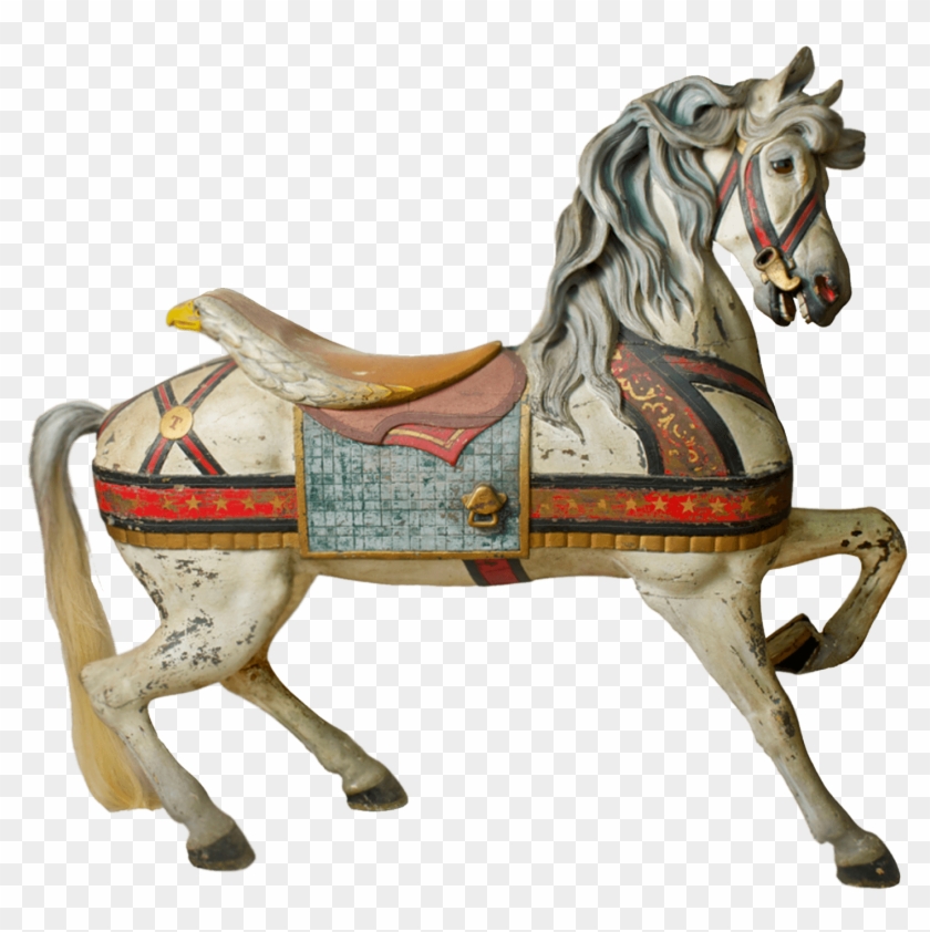Antique Carousel Horse Png - Carousel Horse Transparent Background #1279420