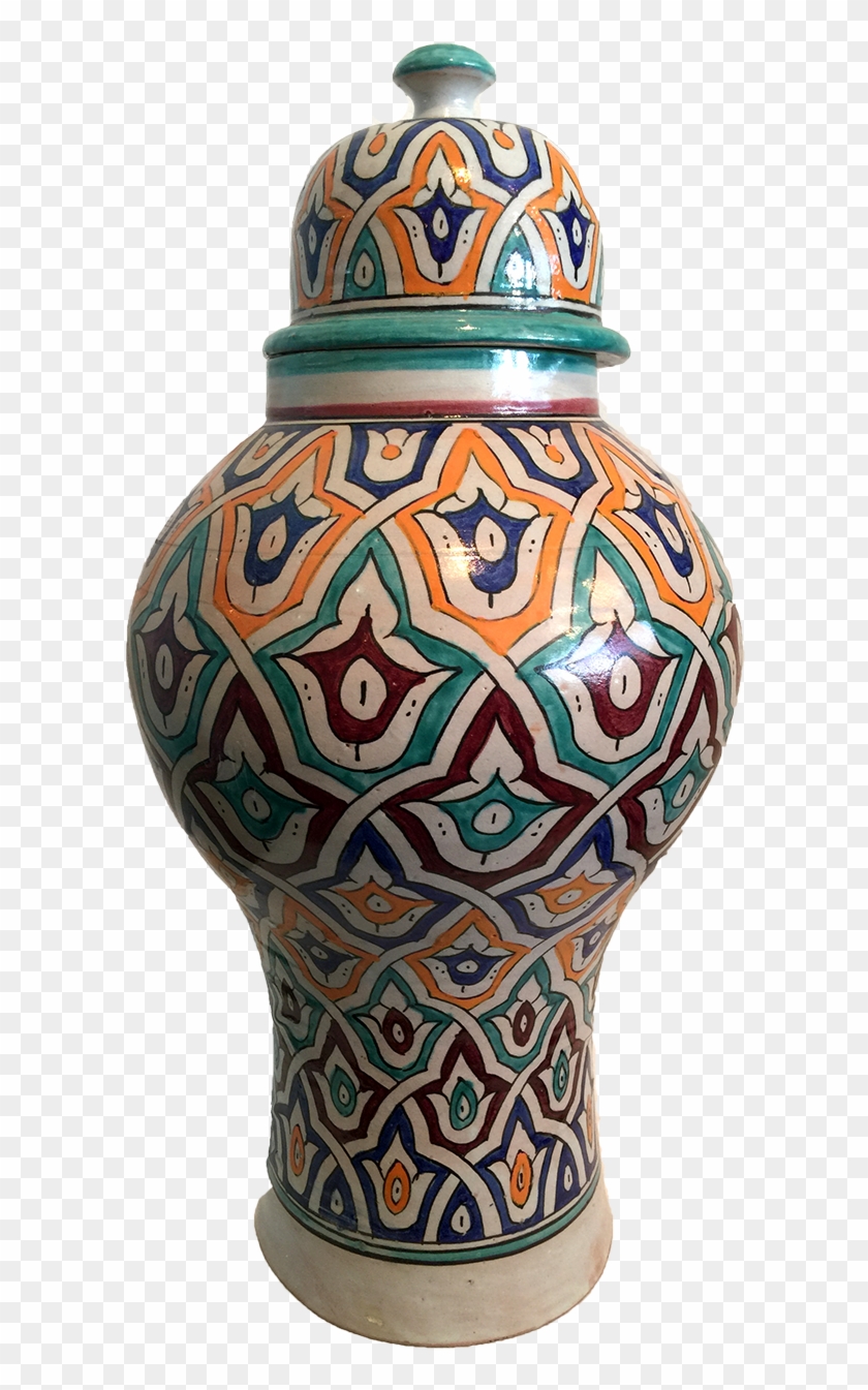 Antique Moroccan Ginger Vase - Tagged #1279447
